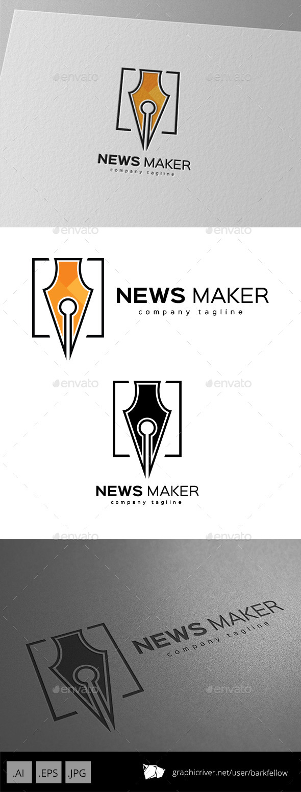 GraphicRiver Content Writer Logo Design 9920420 GraphicRiver Content Writer Logo Design 9920420