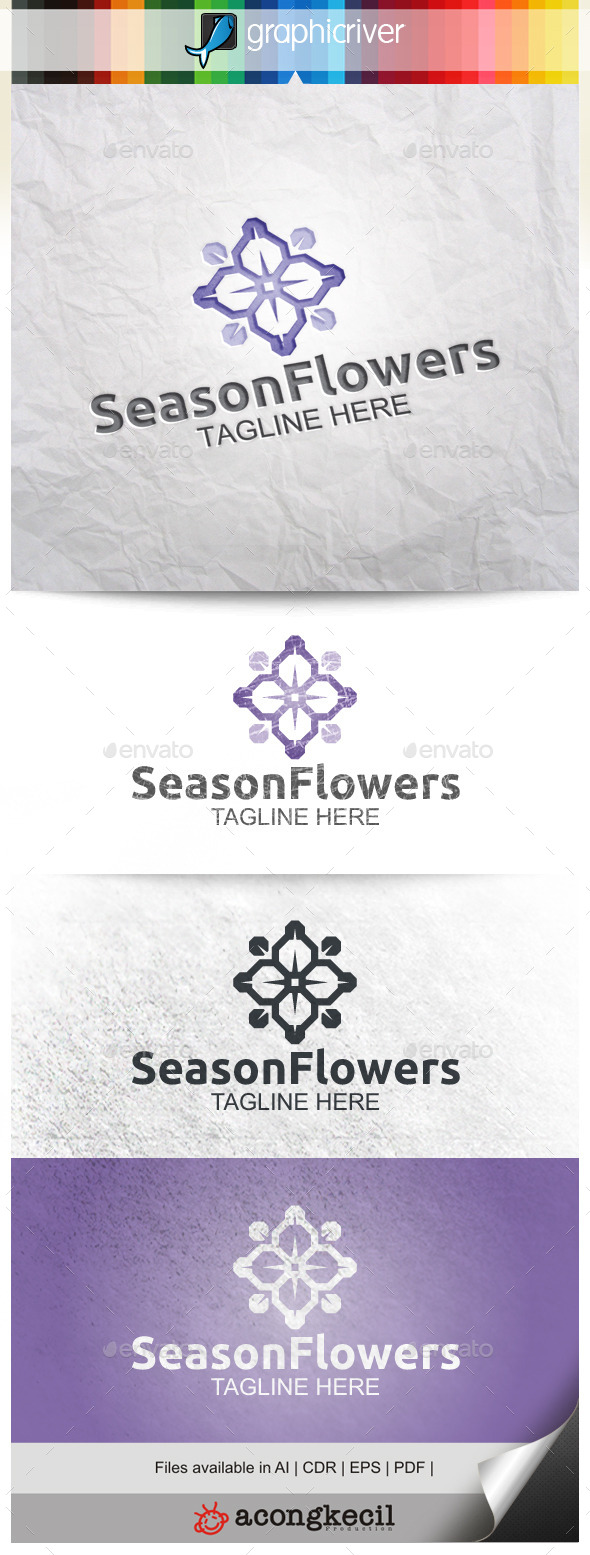 GraphicRiver Season Flower 9921001 GraphicRiver Season Flower 9921001