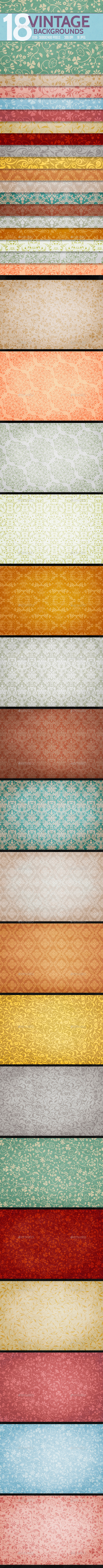 GraphicRiver Vintage Backgrounds 9921460 GraphicRiver Vintage Backgrounds 9921460