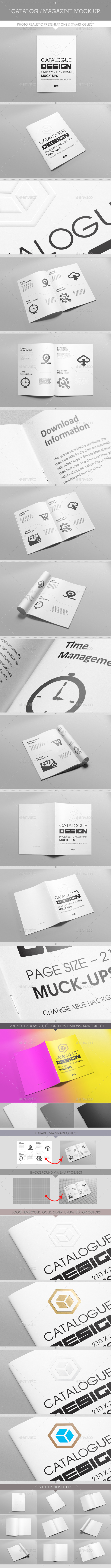 Catalog Magazine Mock-Ups Catalog Magazine Mock-Ups