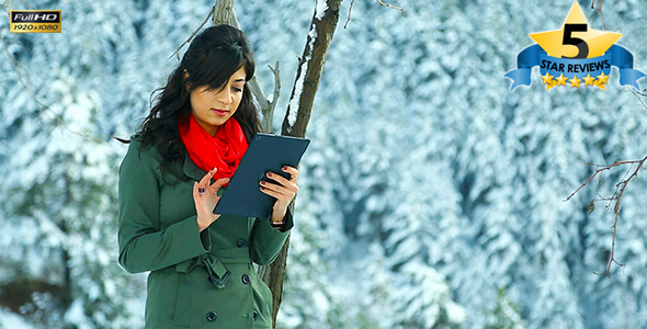 Girl With Tablet Girl With Tablet