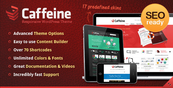 Caffeine Responsive WordPress Theme Caffeine Responsive WordPress Theme