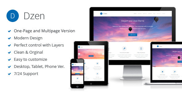 dzen - multipurpose muse template 