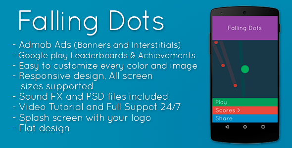 CodeCanyon Falling Dots Admob & Leaderboards & Share 9912520 CodeCanyon Falling Dots Admob & Leaderboards & Share 9912520