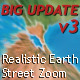 Realistic Earth Zoom Realistic Earth Zoom - VideoHive Item for Sale
