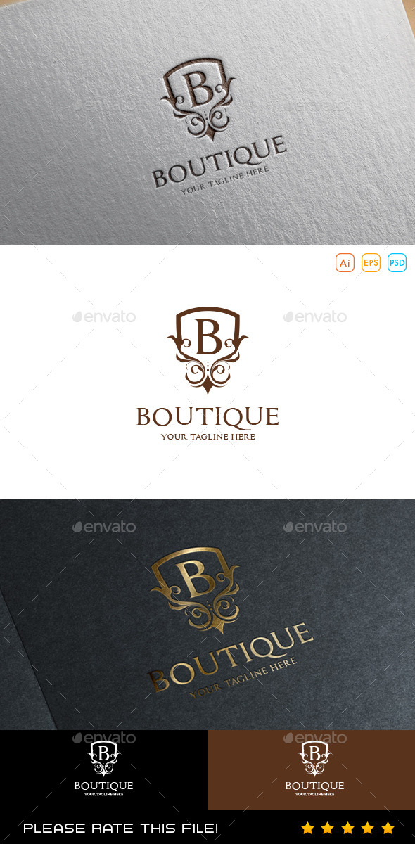 GraphicRiver Boutique Logo 9924503 GraphicRiver Boutique Logo 9924503