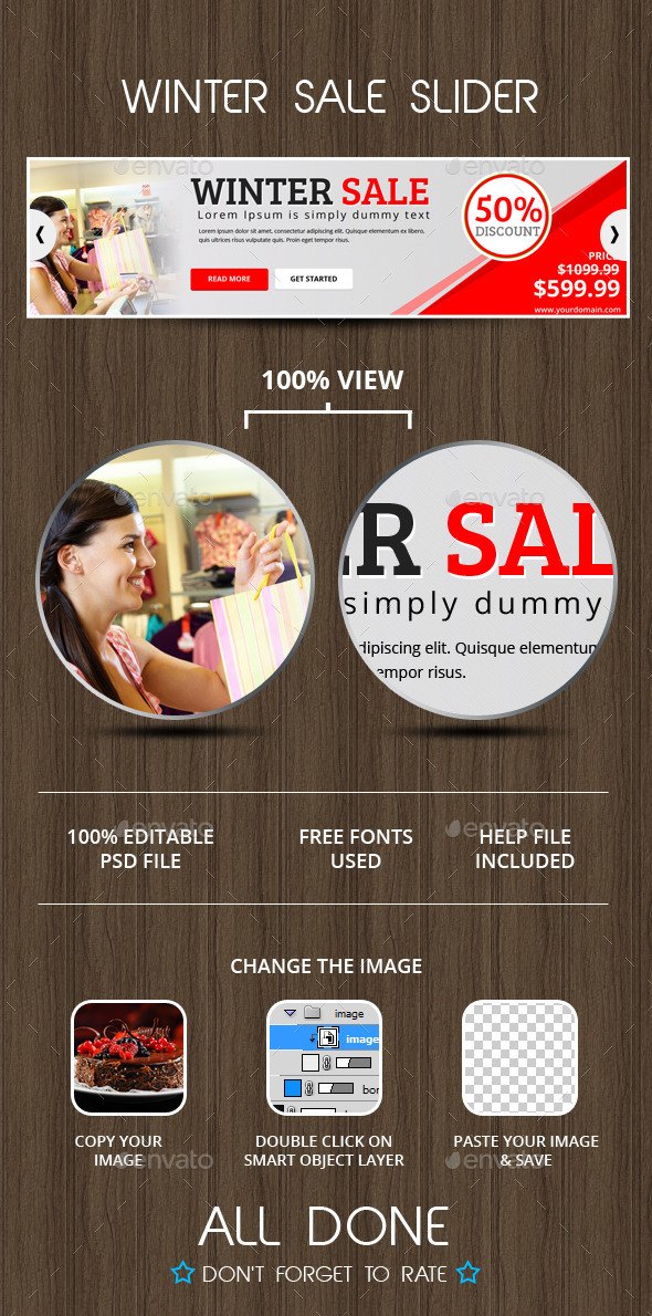 GraphicRiver Winter Sale Slider 9927821 GraphicRiver Winter Sale Slider 9927821