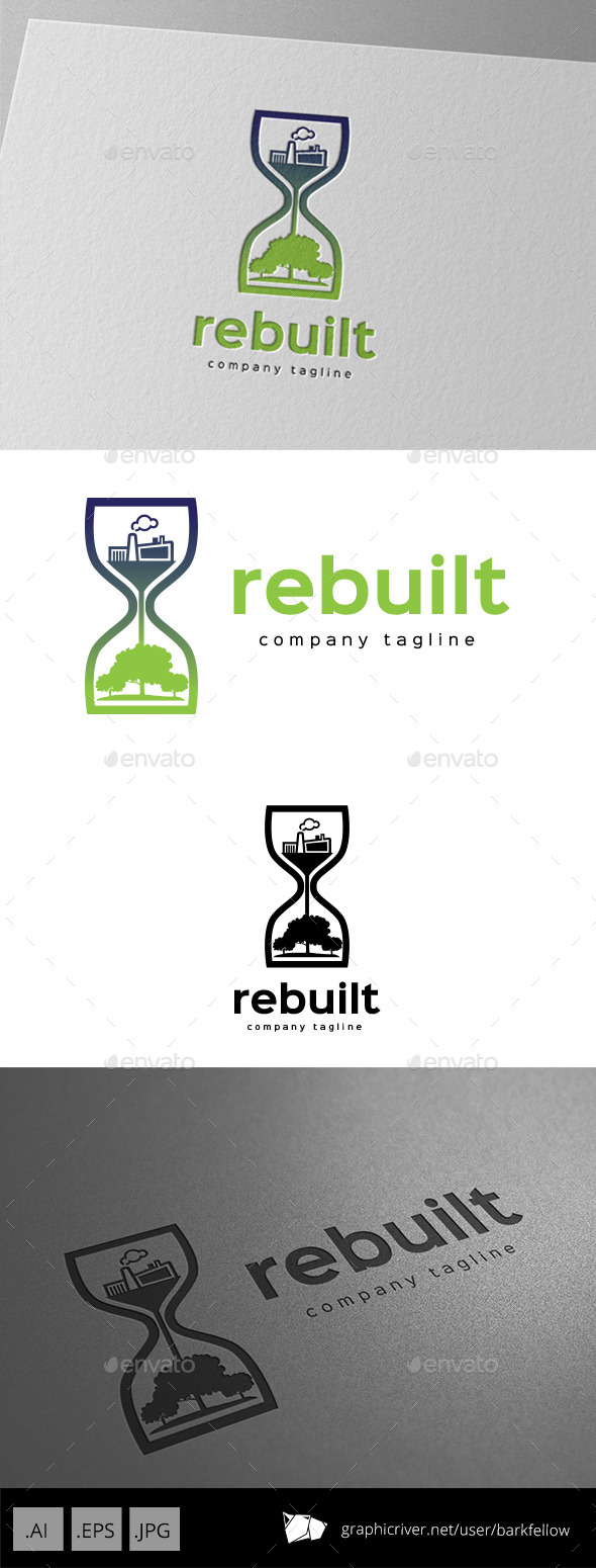 GraphicRiver Go Green City Logo Design 9929120 GraphicRiver Go Green City Logo Design 9929120