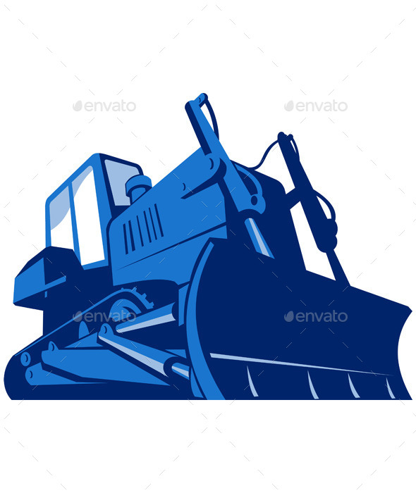 Retro Bulldozer Retro Bulldozer