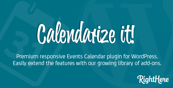 Calendarize it for WordPress Calendarize it for WordPress