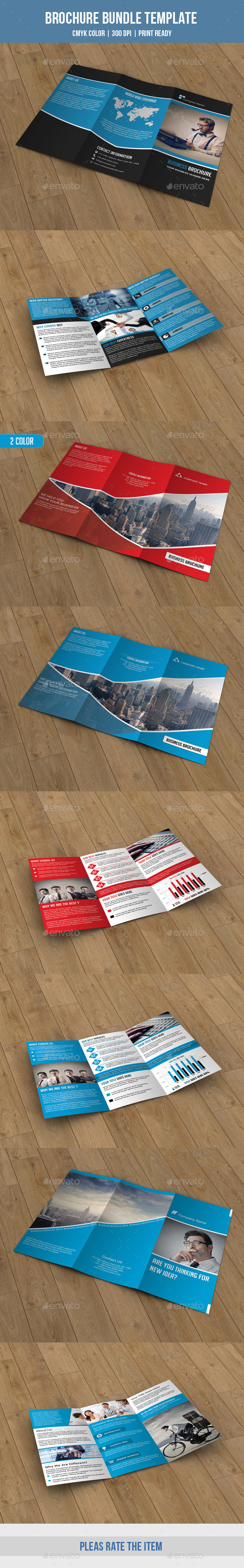 3 in 1 Business Trifold Bundle-V03 (Corporate)