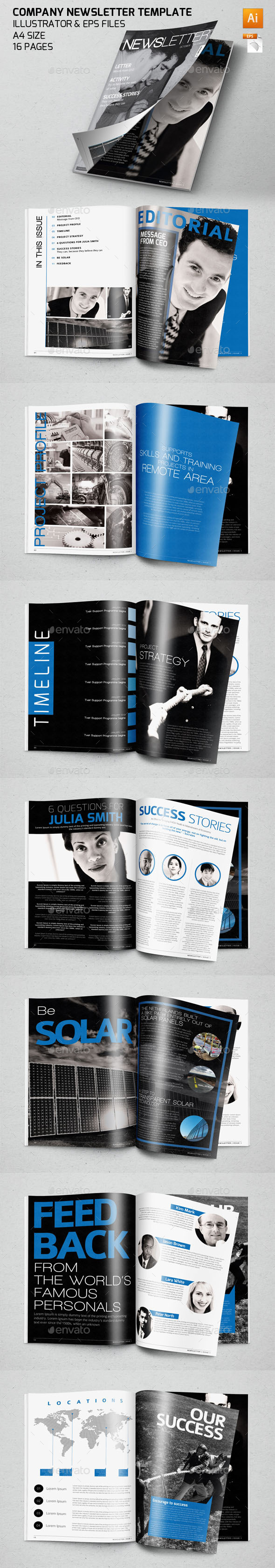 Company Newsletter Template Company Newsletter Template