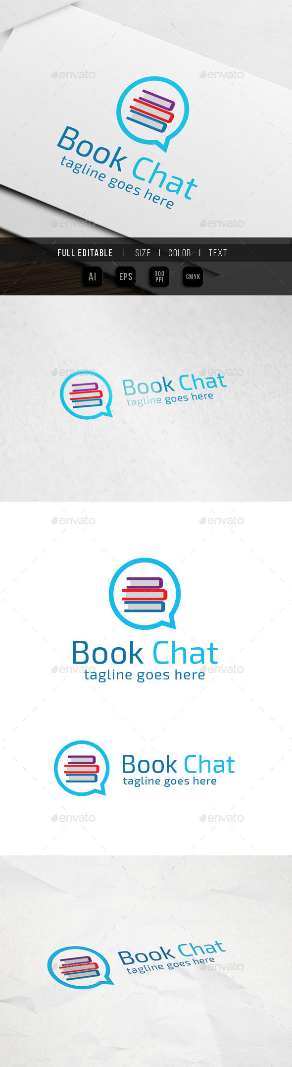 Book Chat Logo Book Chat Logo