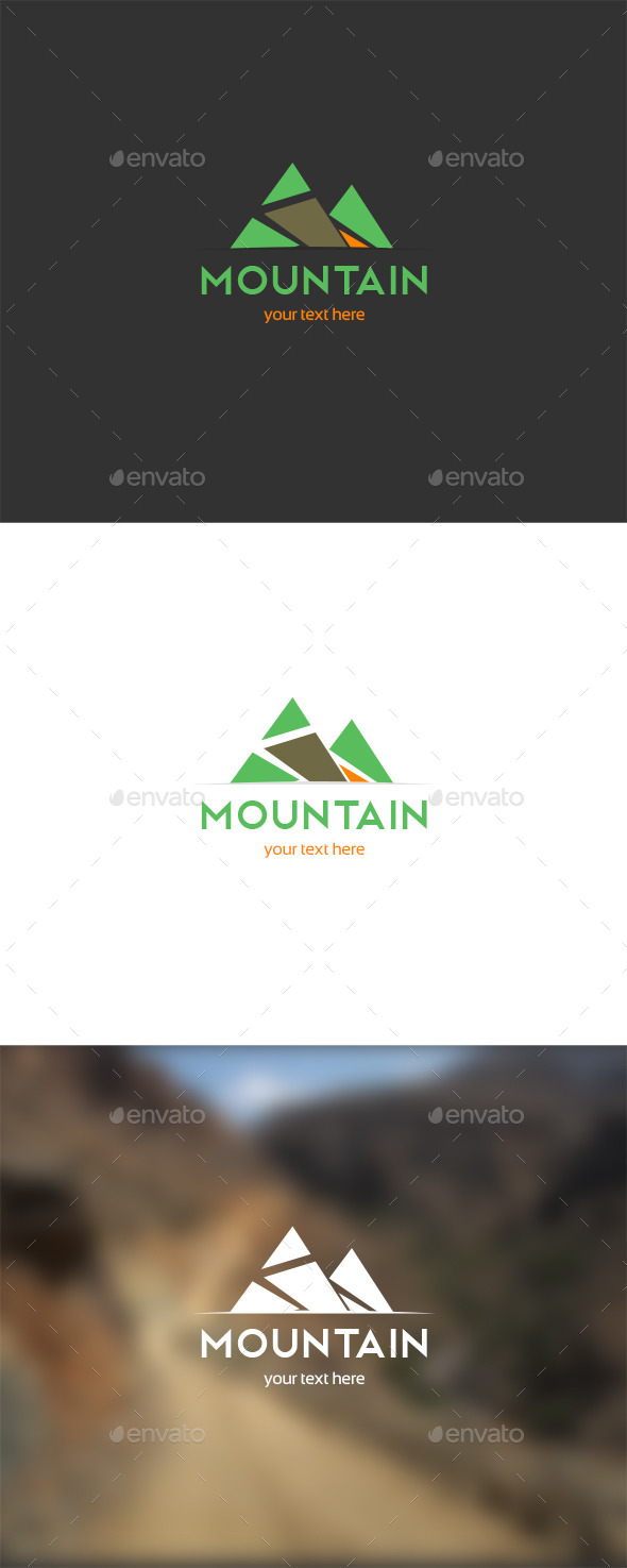 GraphicRiver Mountain Trial Logo 9932808 GraphicRiver Mountain Trial Logo 9932808