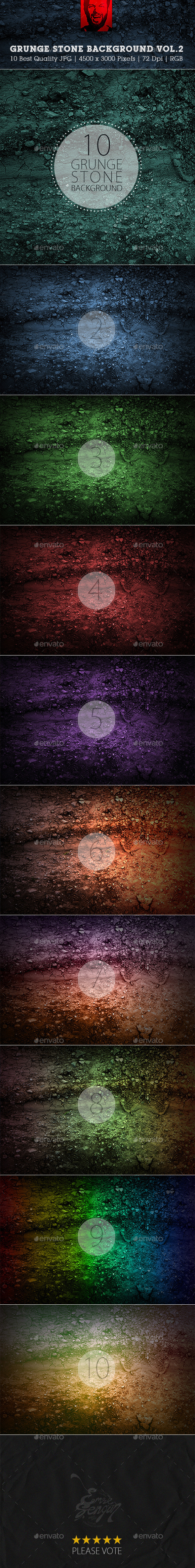 GraphicRiver Grunge Stone Backgrounds Vol.2 9933654 GraphicRiver Grunge Stone Backgrounds Vol.2 9933654