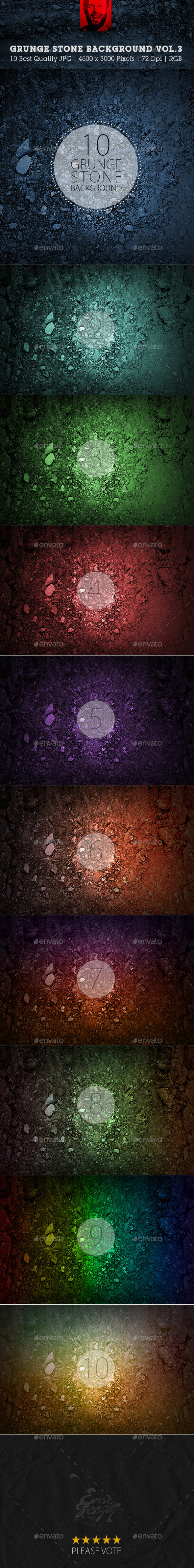 GraphicRiver Grunge Stone Backgrounds Vol.3 9934032 GraphicRiver Grunge Stone Backgrounds Vol.3 9934032