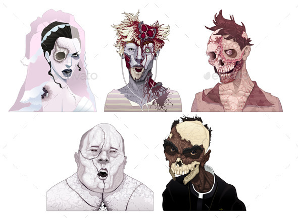 Zombie Portraits Zombie Portraits