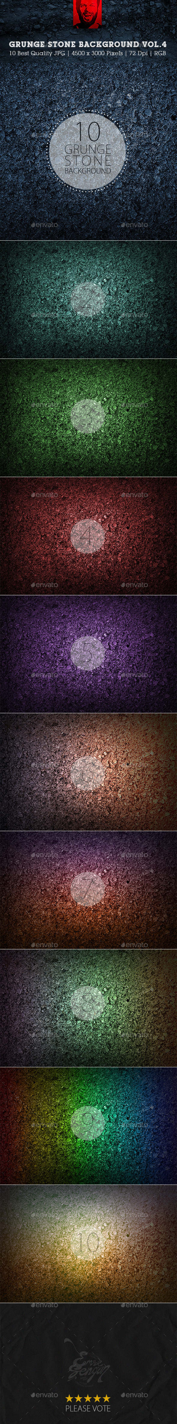 Grunge Stone Backgrounds Vol.4 Grunge Stone Backgrounds Vol.4