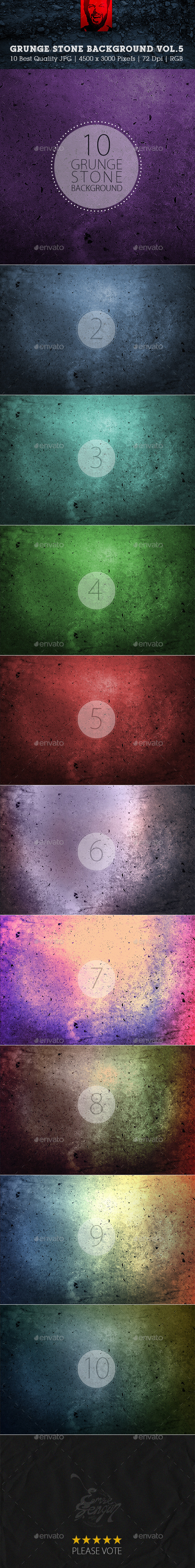 GraphicRiver Grunge Stone Backgrounds Vol.5 9934632 GraphicRiver Grunge Stone Backgrounds Vol.5 9934632
