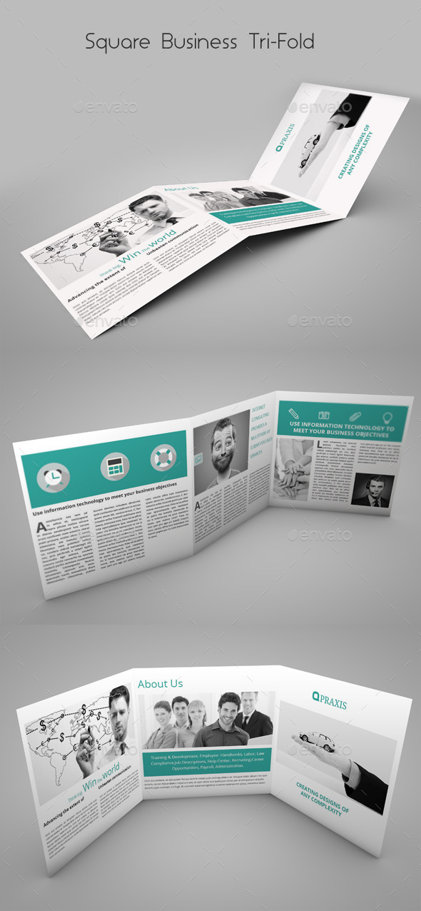 GraphicRiver Square Business Tri-Fold 9935062 GraphicRiver Square Business Tri-Fold 9935062