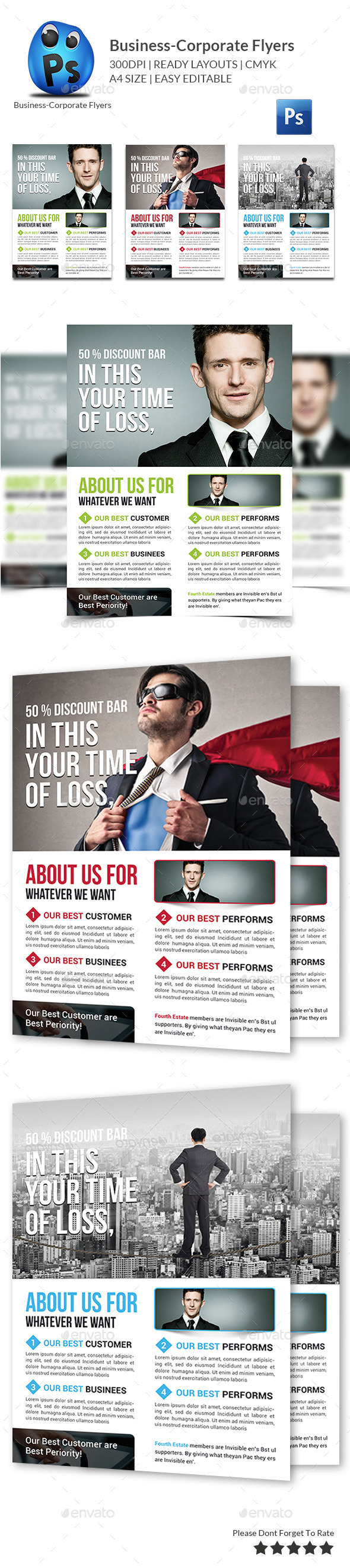 Corporate Business Flyer Template Corporate Business Flyer Template