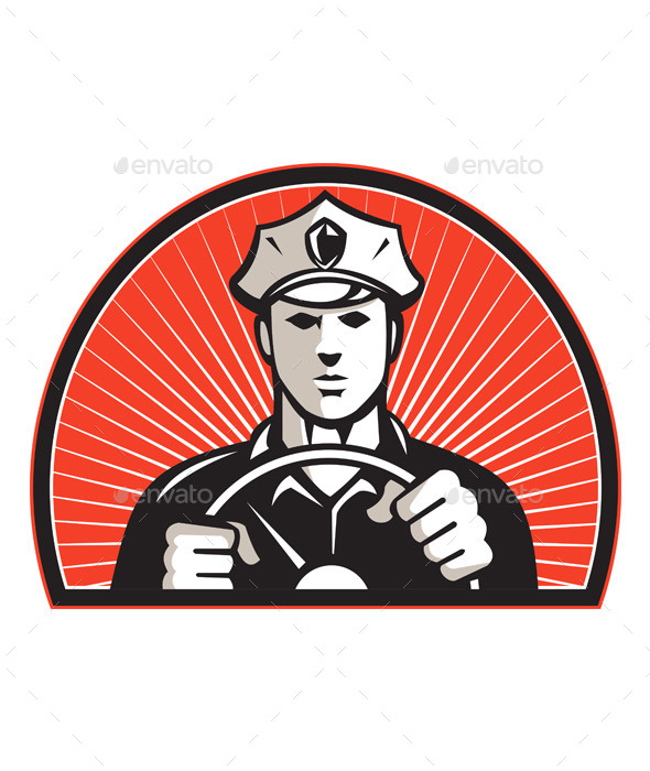 GraphicRiver Policeman Driver 9936241 GraphicRiver Policeman Driver 9936241