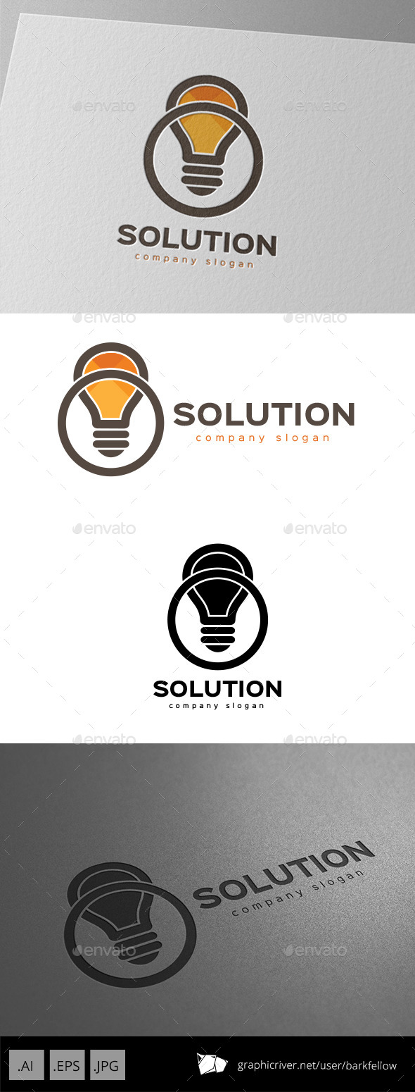 GraphicRiver Smart Solution Idea Logo Design 9936587 GraphicRiver Smart Solution Idea Logo Design 9936587