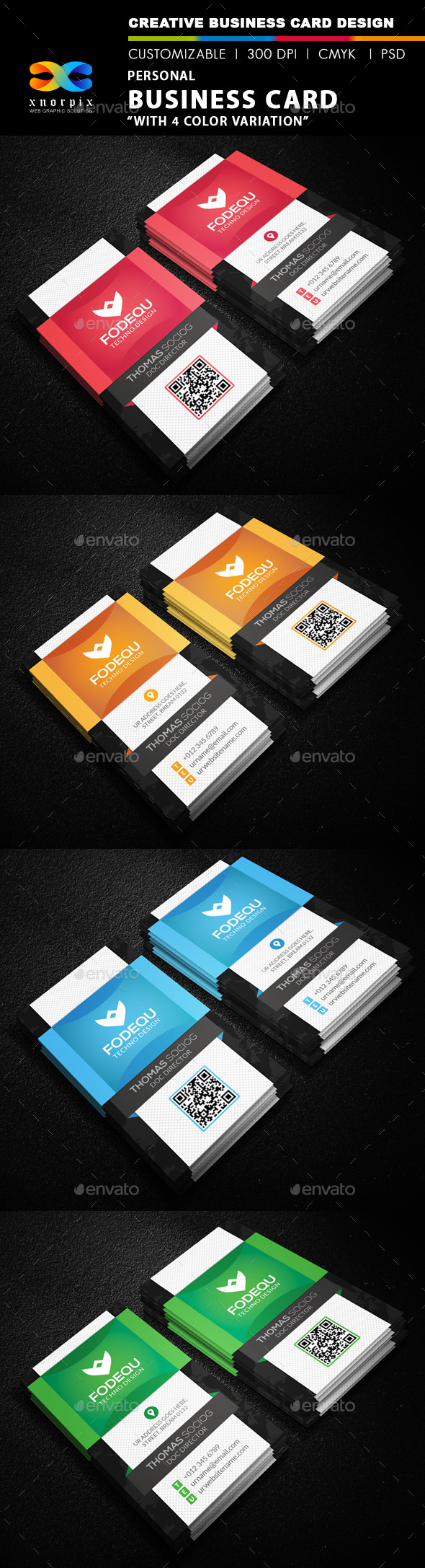 GraphicRiver Personal Business Card 9937039 GraphicRiver Personal Business Card 9937039