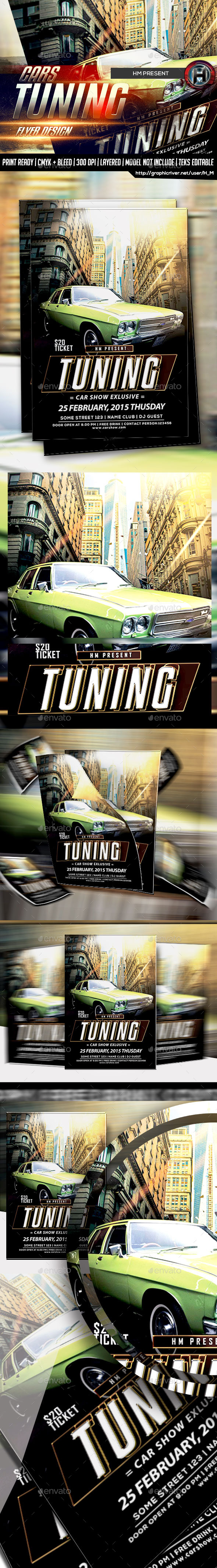 Car Show Tuning Flyer Design (Events)