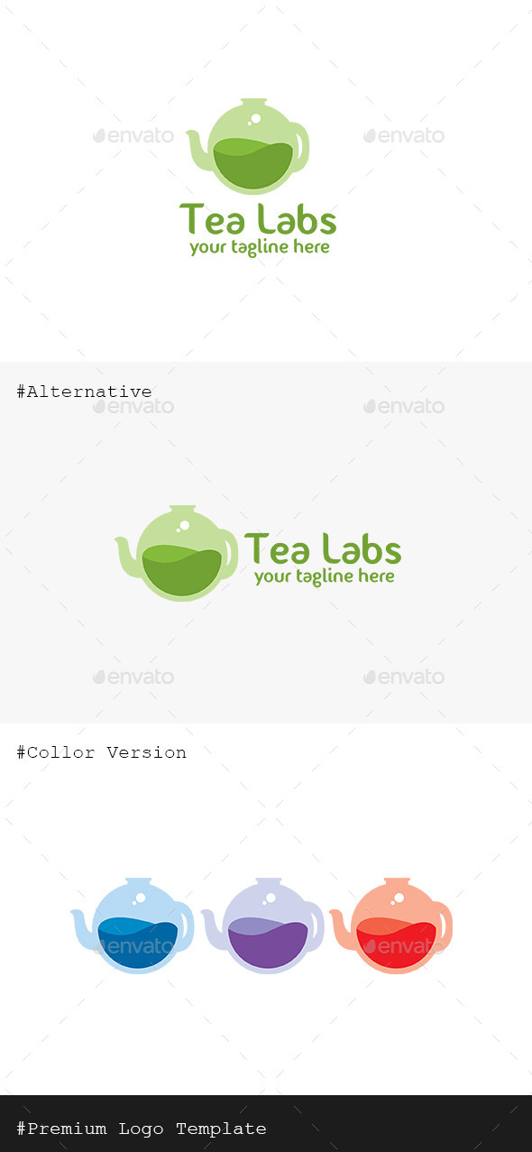 GraphicRiver Lab Tea Logo 9937057 GraphicRiver Lab Tea Logo 9937057