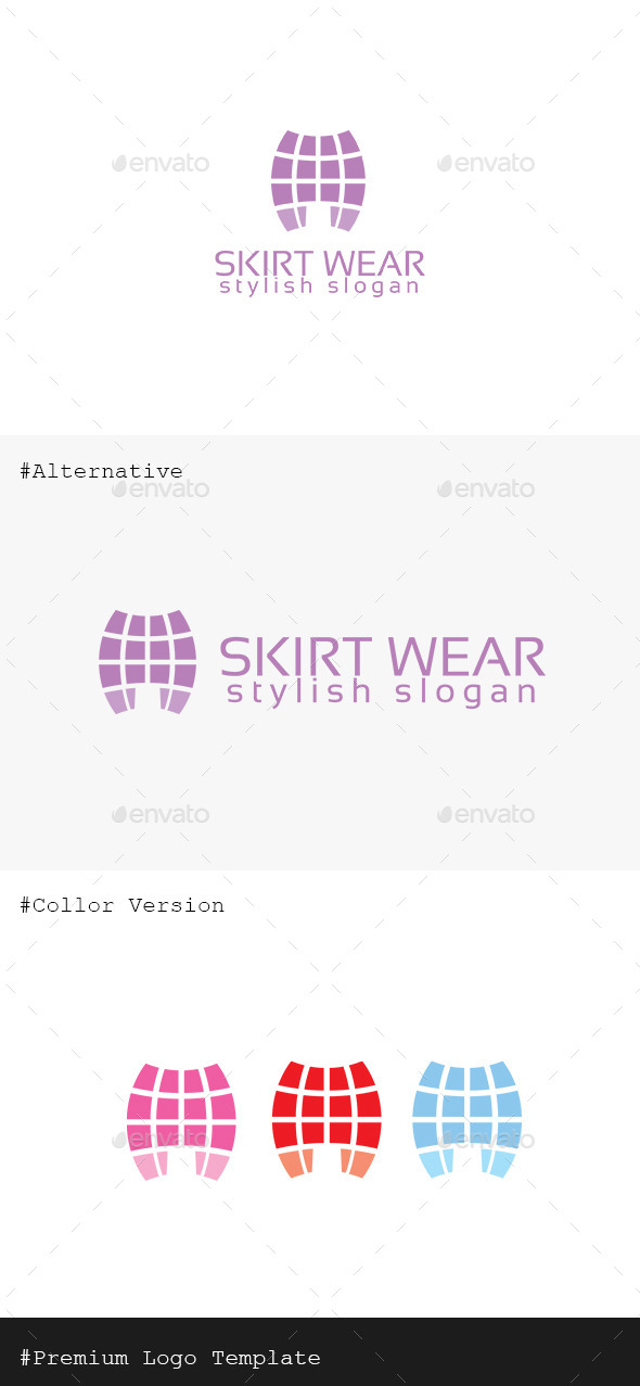 GraphicRiver Skirt Wear Logo 9937100 GraphicRiver Skirt Wear Logo 9937100