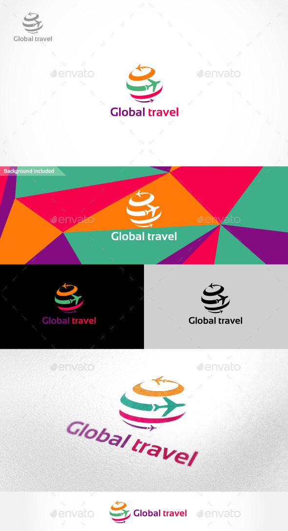 GraphicRiver Global Travel Logo 9937265 GraphicRiver Global Travel Logo 9937265