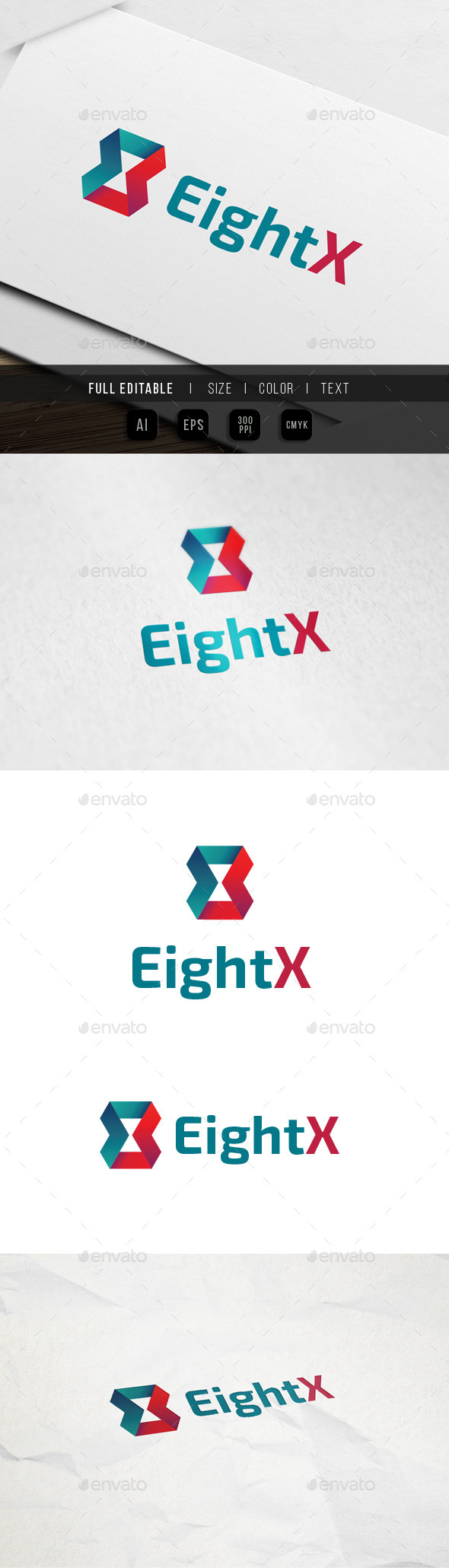 Eight x Ribbon Feedback Logo Eight x Ribbon Feedback Logo