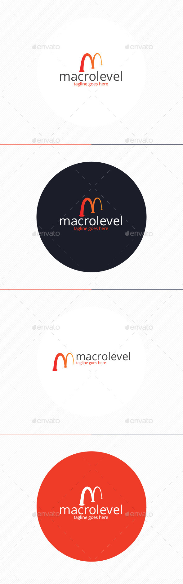 GraphicRiver Macro Level Logo Letter M 9938123 GraphicRiver Macro Level Logo Letter M 9938123