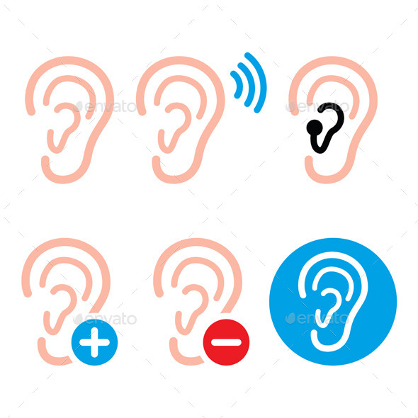 GraphicRiver Ear Hearing Aid Deaf Person Health Problem Icon 9939091 GraphicRiver Ear Hearing Aid Deaf Person Health Problem Icon 9939091