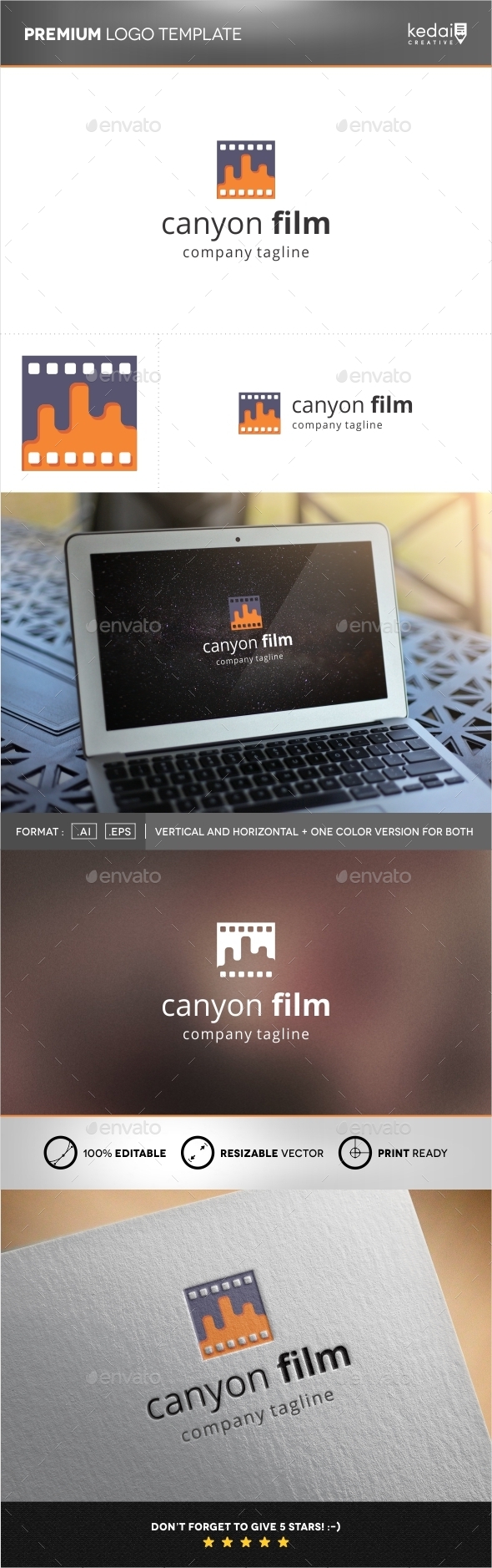GraphicRiver Canyon Film 9939114 GraphicRiver Canyon Film 9939114