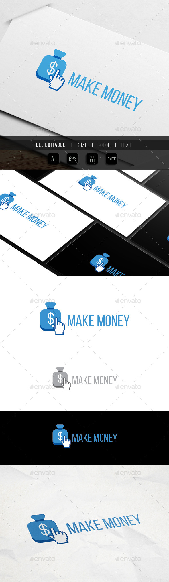 GraphicRiver Click Money Make Earn 9939348 GraphicRiver Click Money Make Earn 9939348