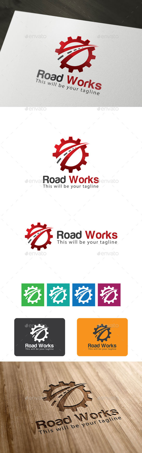GraphicRiver Road Works 9939773 GraphicRiver Road Works 9939773