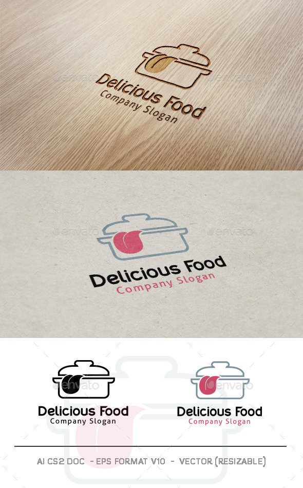 Delicious Food Logo Delicious Food Logo