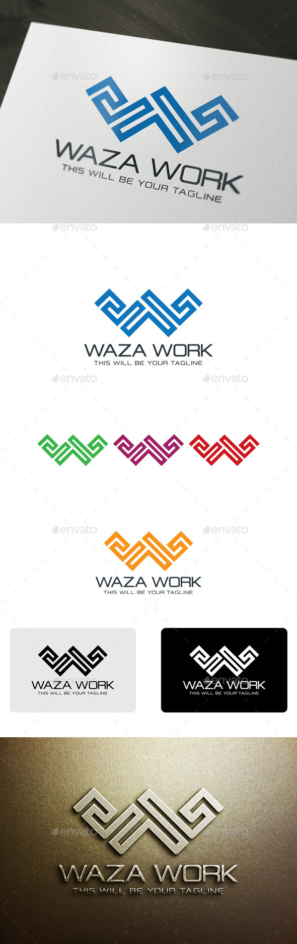 GraphicRiver We Works W Letter 9940048 GraphicRiver We Works W Letter 9940048