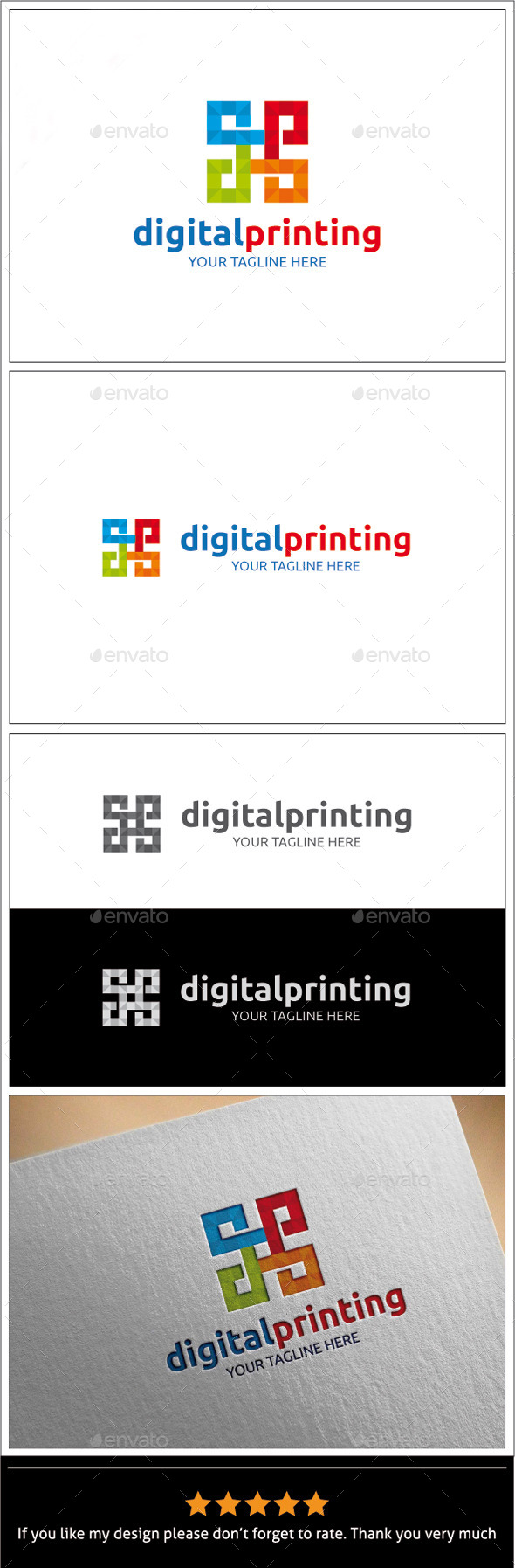 Digital Printing Logo Template Digital Printing Logo Template