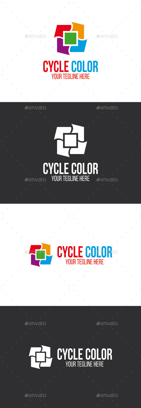 GraphicRiver Cycle Color Logo Template 9940155 GraphicRiver Cycle Color Logo Template 9940155