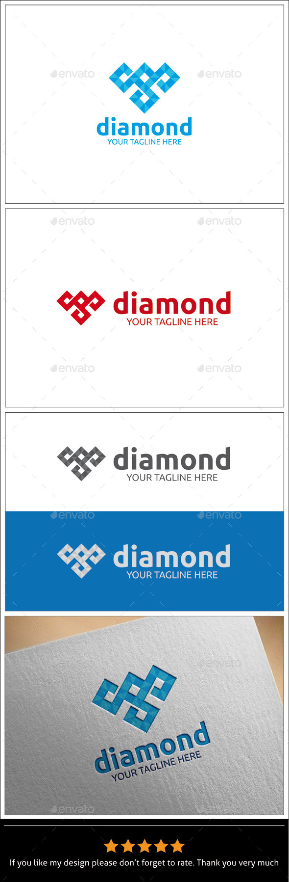 GraphicRiver Diamond v2 Logo Template 9940244 GraphicRiver Diamond v2 Logo Template 9940244