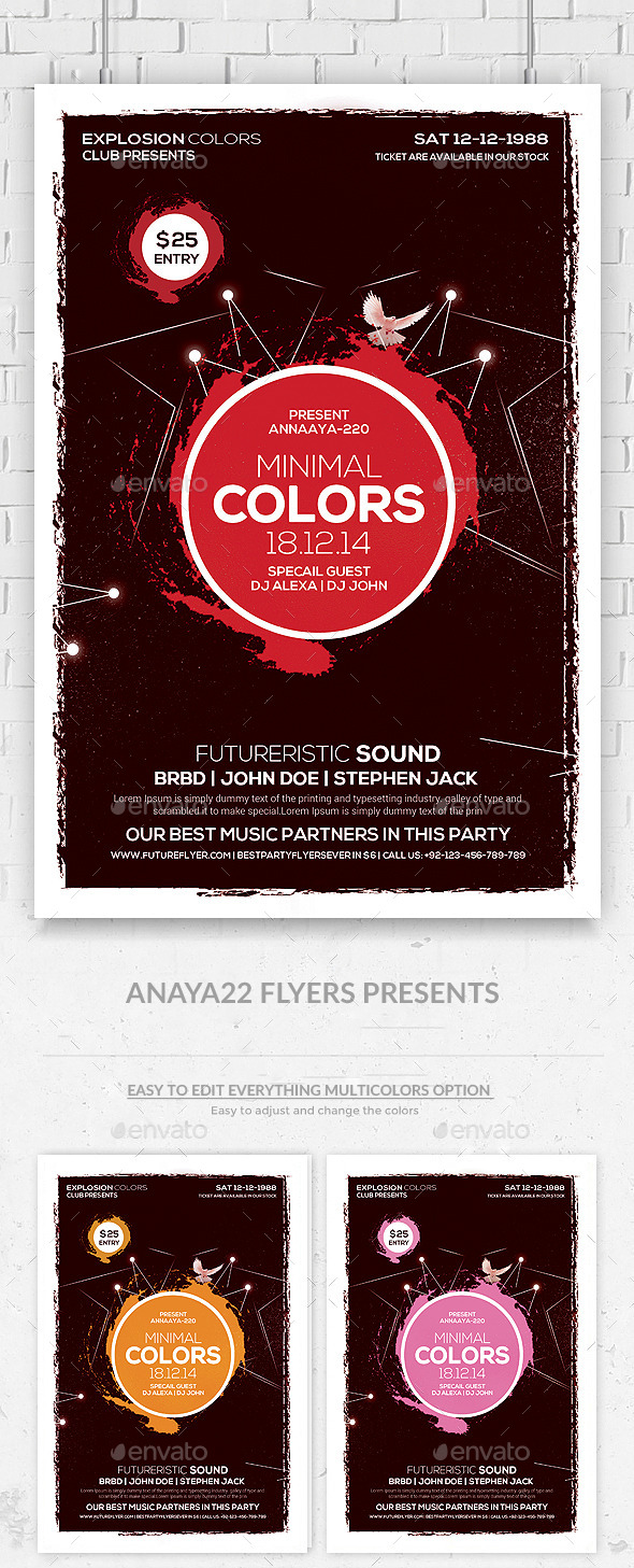 GraphicRiver Minimal Abstract Flyer Templates 9940356 GraphicRiver Minimal Abstract Flyer Templates 9940356