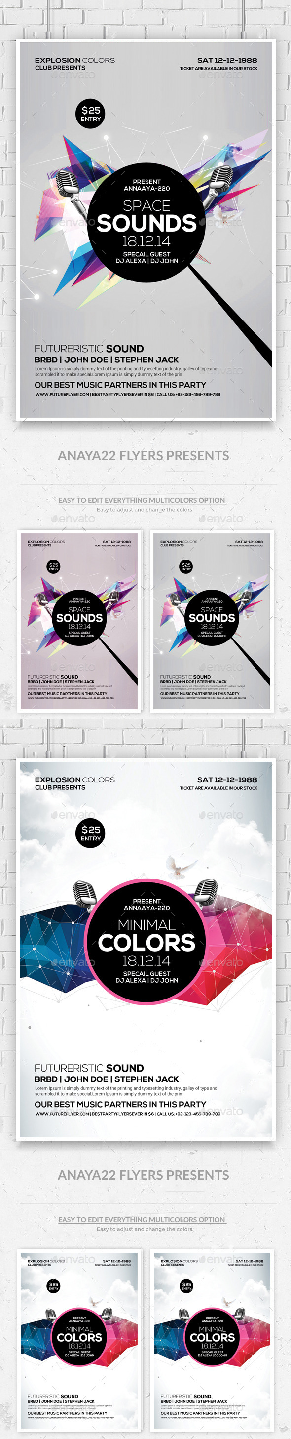 GraphicRiver Minimal Abstract Flyer Templates 9941436 GraphicRiver Minimal Abstract Flyer Templates 9941436