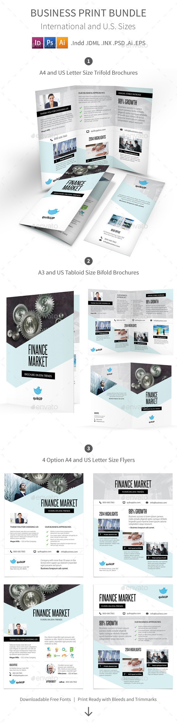 GraphicRiver Business Print Bundle 9941648 GraphicRiver Business Print Bundle 9941648