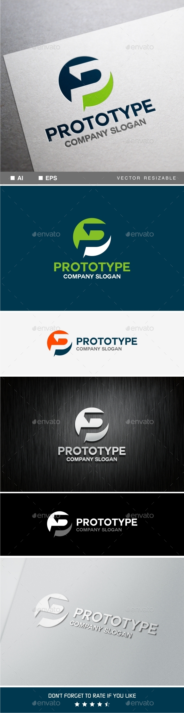 GraphicRiver P Letter Logo Template 9941729 GraphicRiver P Letter Logo Template 9941729