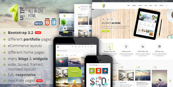 All In One All Inclusive HTML5 Template All In One All Inclusive HTML5 Template