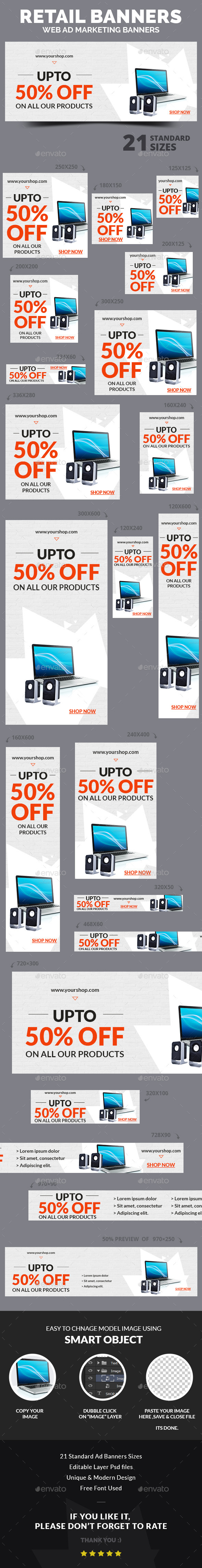 GraphicRiver Retail Ad Banners 9943113 GraphicRiver Retail Ad Banners 9943113