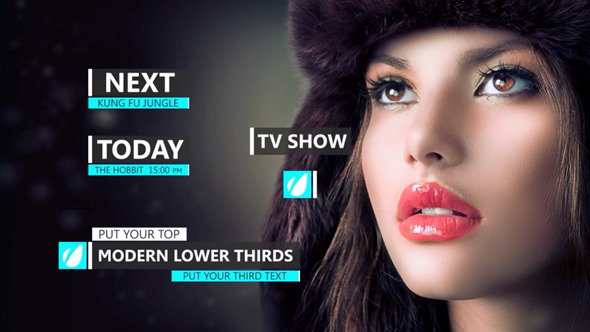 Modern Lower Thirds Package 2 Modern Lower Thirds Package 2